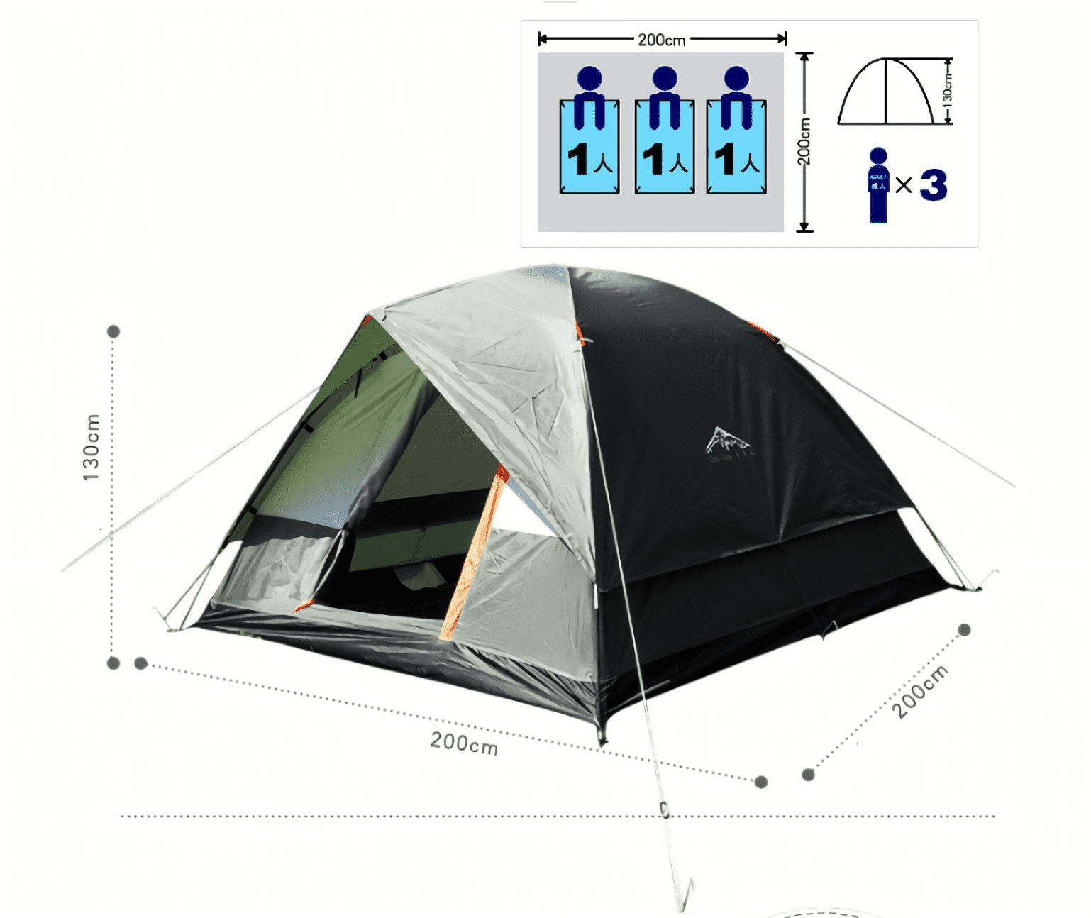 Proven reliability - this tent offers a dependable sanctuary in the great outdoors, ensuring a secure retreat.