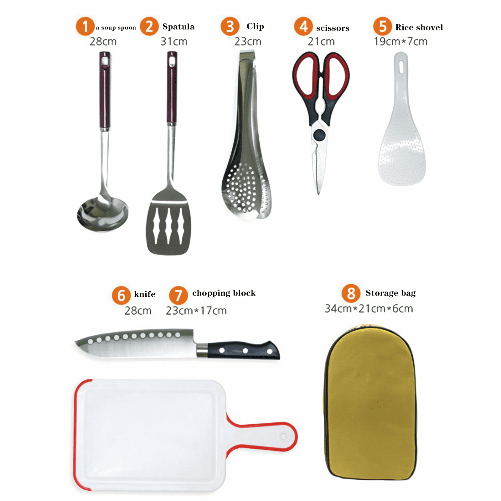 Reliable and durable utensils crafted for consistent performance, enduring the rigors of the great outdoors with exceptional results."  Alt text for an image emphasizing easy-