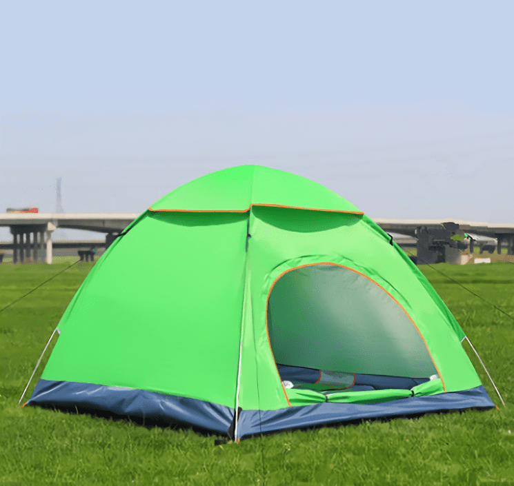 Reliable outdoor camping tent - Experience the luxury of a tent featuring durability, waterproofing, and spacious design for family camping and backpacking.