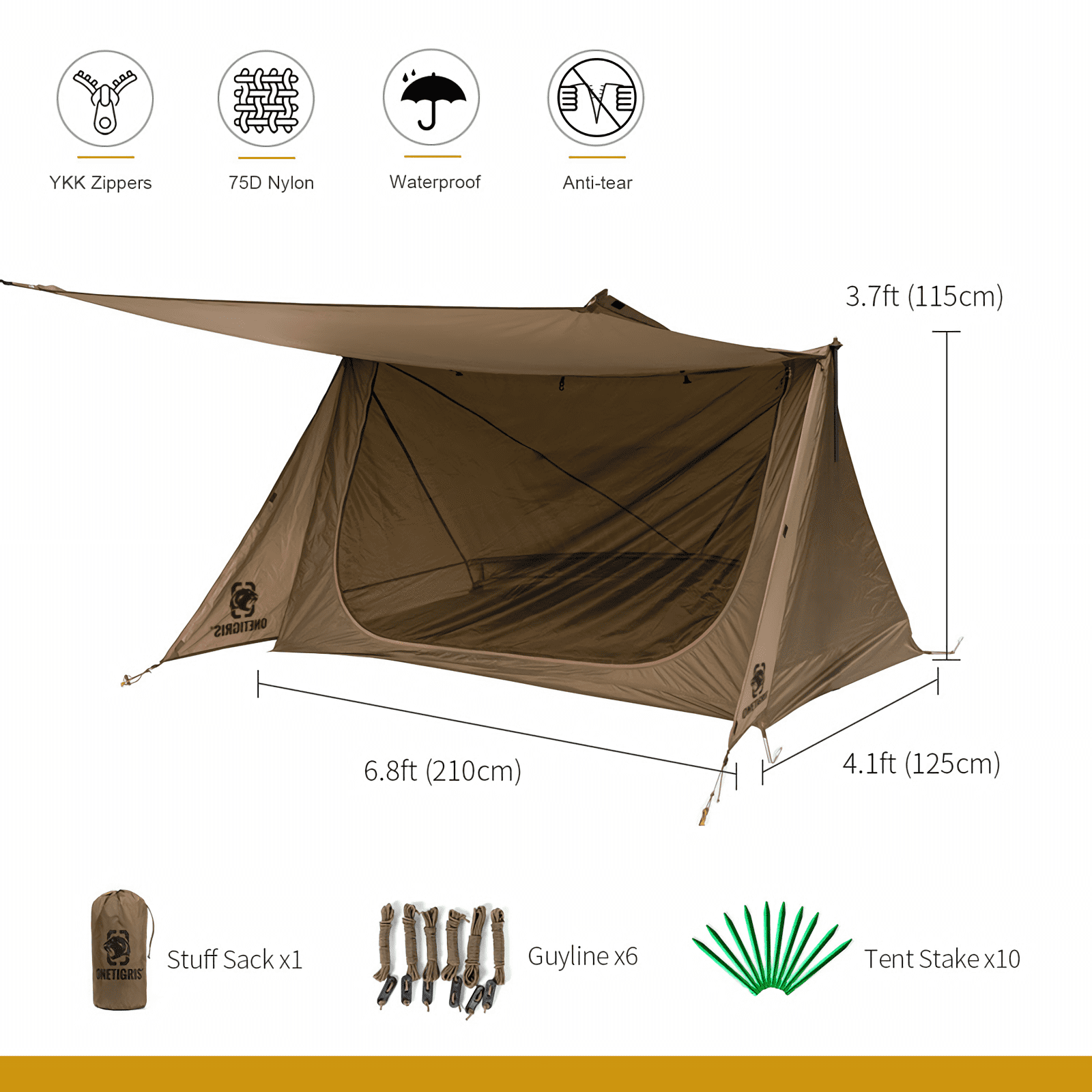 Wilderness Expedition Tent - Your reliable shelter for adventurous outdoor escapades.