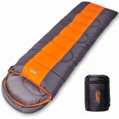 "Image: Explore the outdoors with our Camping Sleeping Bag - Lightweight, warm & cold performance in an envelope design, perfect for backpacking, hiking, camping, and more. Your essential companion for cozy nights during outdoor adventures.