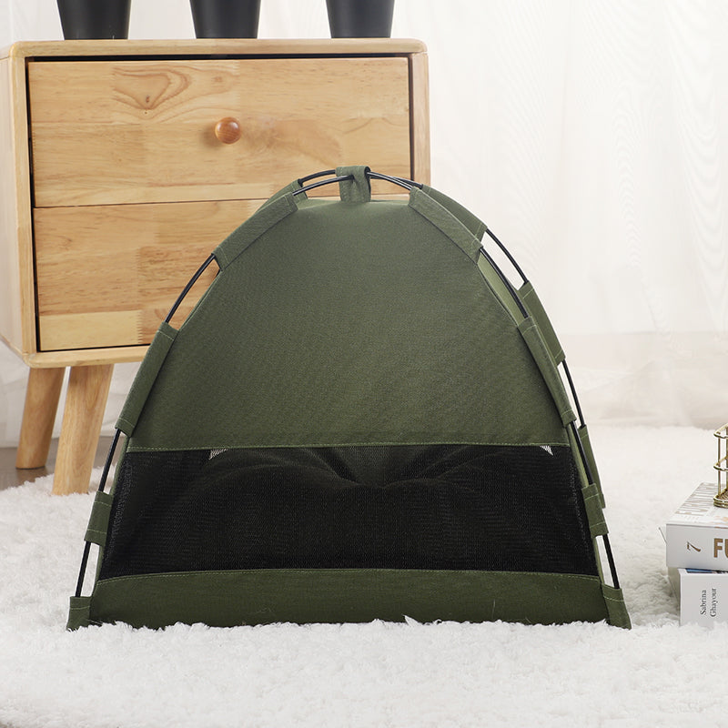 Compact and lightweight design, an essential addition to your pet camping gear collection.