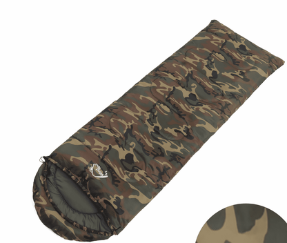 Embrace outdoor tranquility with our state-of-the-art sleeping bag - Engineered for comfort with temperature-regulating, breathable, and lightweight design, ensuring a peaceful night's sleep in any setting.