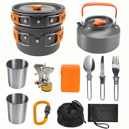 Convenient and durable outdoor cooking essentials.