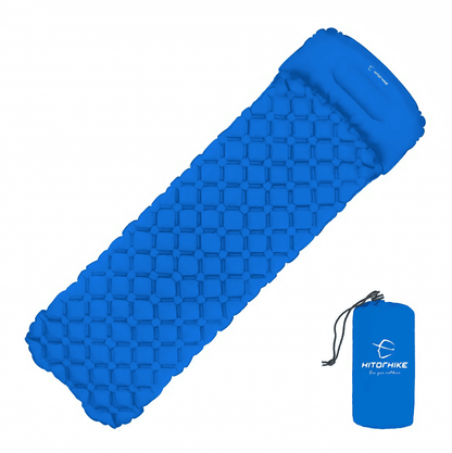 Durable and versatile sleeping pad with quick inflation, adjustable firmness, and water-resistant coating – an essential for any outdoor explorer