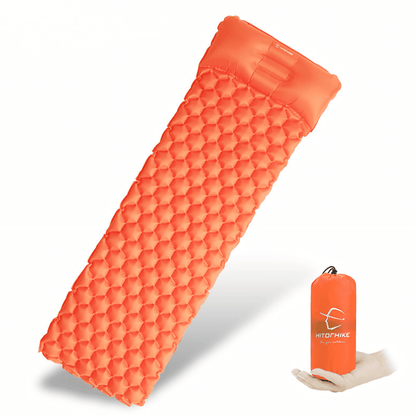 Adventure-ready sleeping pad featuring water-resistant technology. Lightweight, adjustable inflation, and robust construction – your key to a restful night under the stars.