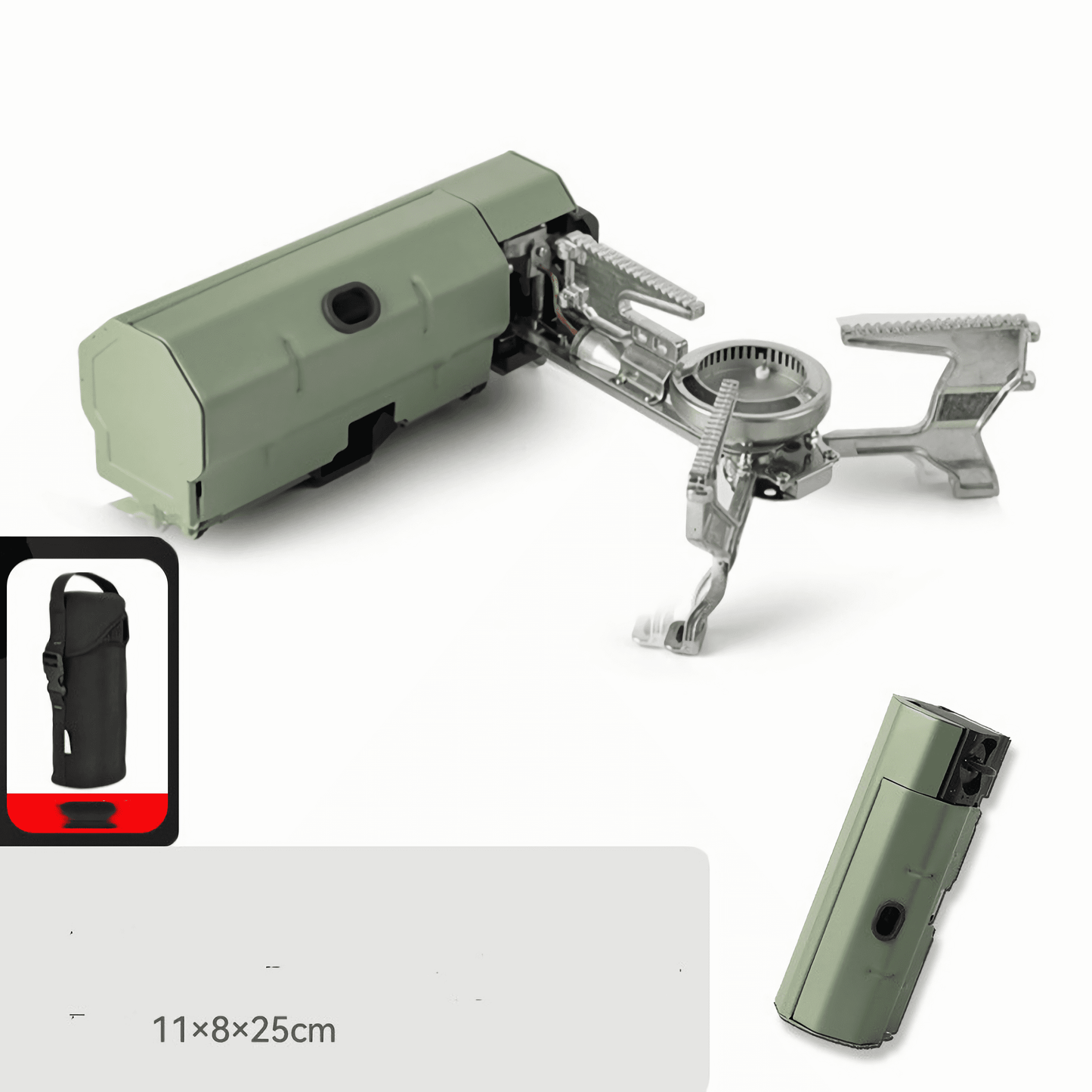 Small and lightweight, perfect for backpacking and camping adventures with this portable camping stove.