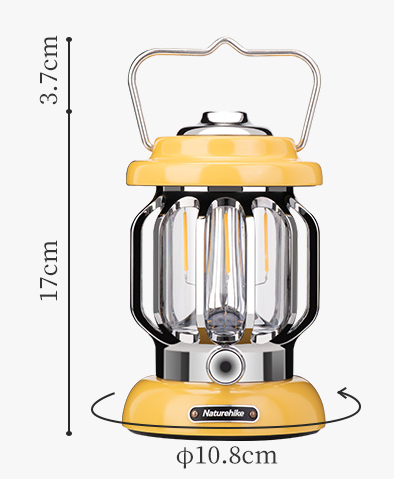 Weather-resistant camping light ensuring durability in various conditions