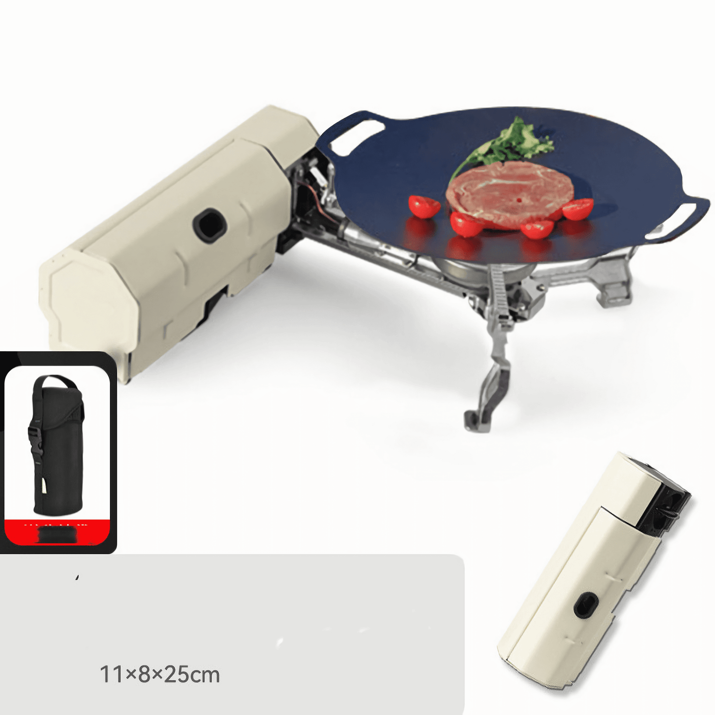 Versatile camping stove suitable for a variety of outdoor cooking needs, ensuring a memorable camping experience.