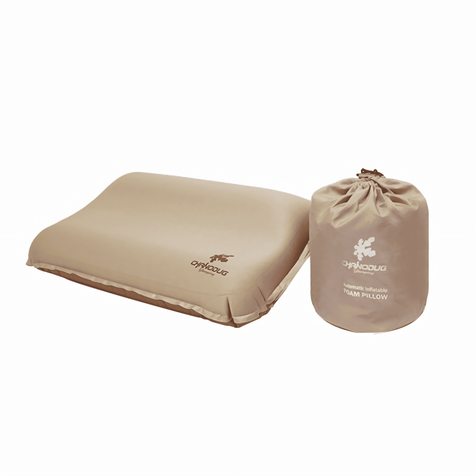 An image showcasing our inflatable camping pillow, designed for outdoor enthusiasts. Its lightweight and compact features make it an ideal companion for backpacking and camping. 