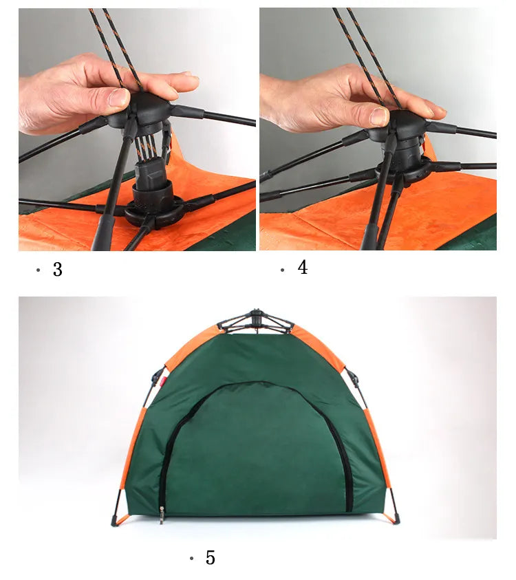 easy setup for camping tent