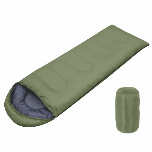 Premium insulated sleeping bag designed for ultimate comfort and warmth during all seasons of outdoor adventures.