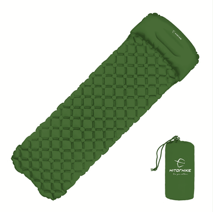  Non-slip design, quick inflation, and compact storage – our sleeping pad is the ultimate companion for outdoor enthusiasts seeking superior comfort and practicality.