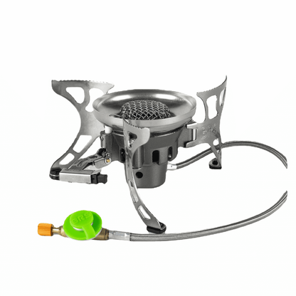 Backpacking-friendly stove designed to add minimal weight to your gear, ensuring hassle-free backpacking experiences.