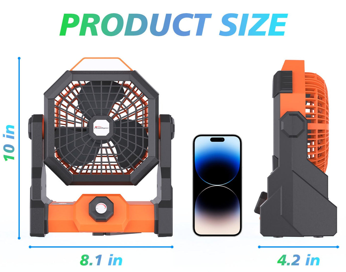 Explore with ease using this sturdy outdoor fan, designed for adventure seekers.