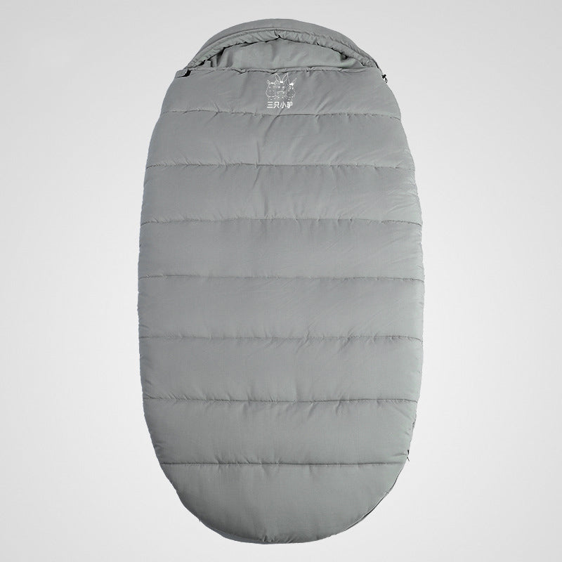 Image of a premium sleeping bag - Lightweight, compact, and insulated for optimal comfort and durability during camping, backpacking, and outdoor pursuits.