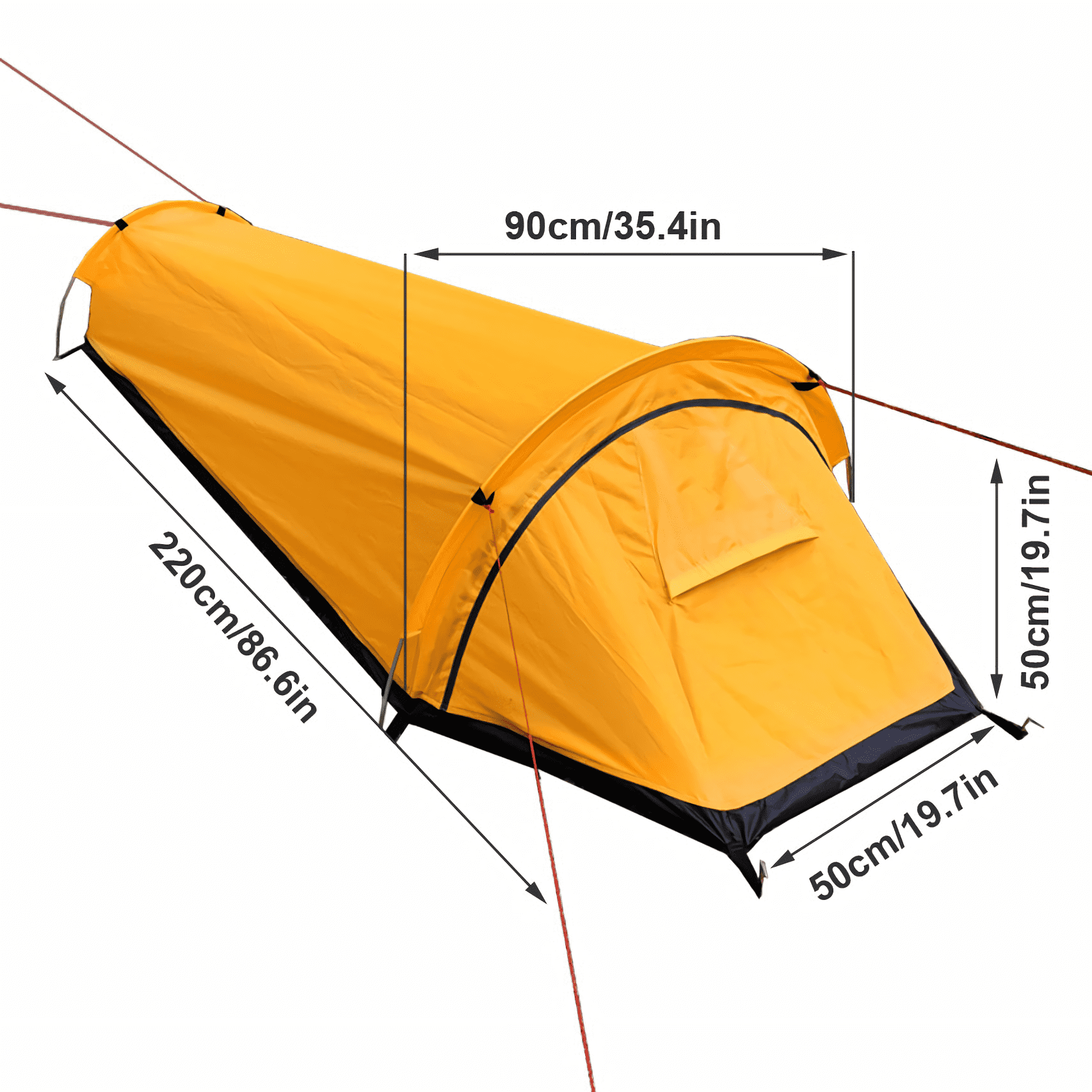 Ultra-lightweight camping shelter featuring advanced weather resistance for a worry-free outdoor experience.