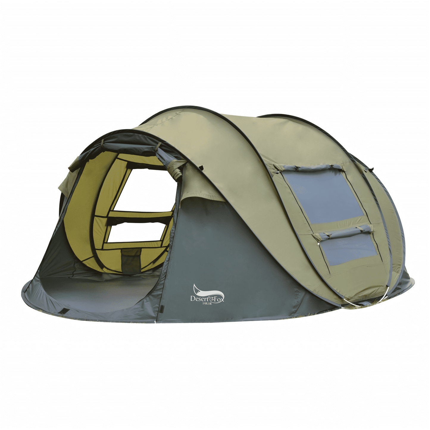 Immerse yourself in nature with this durable and weather-resistant camping tent. Spacious interiors make it perfect for family camping and backpacking.